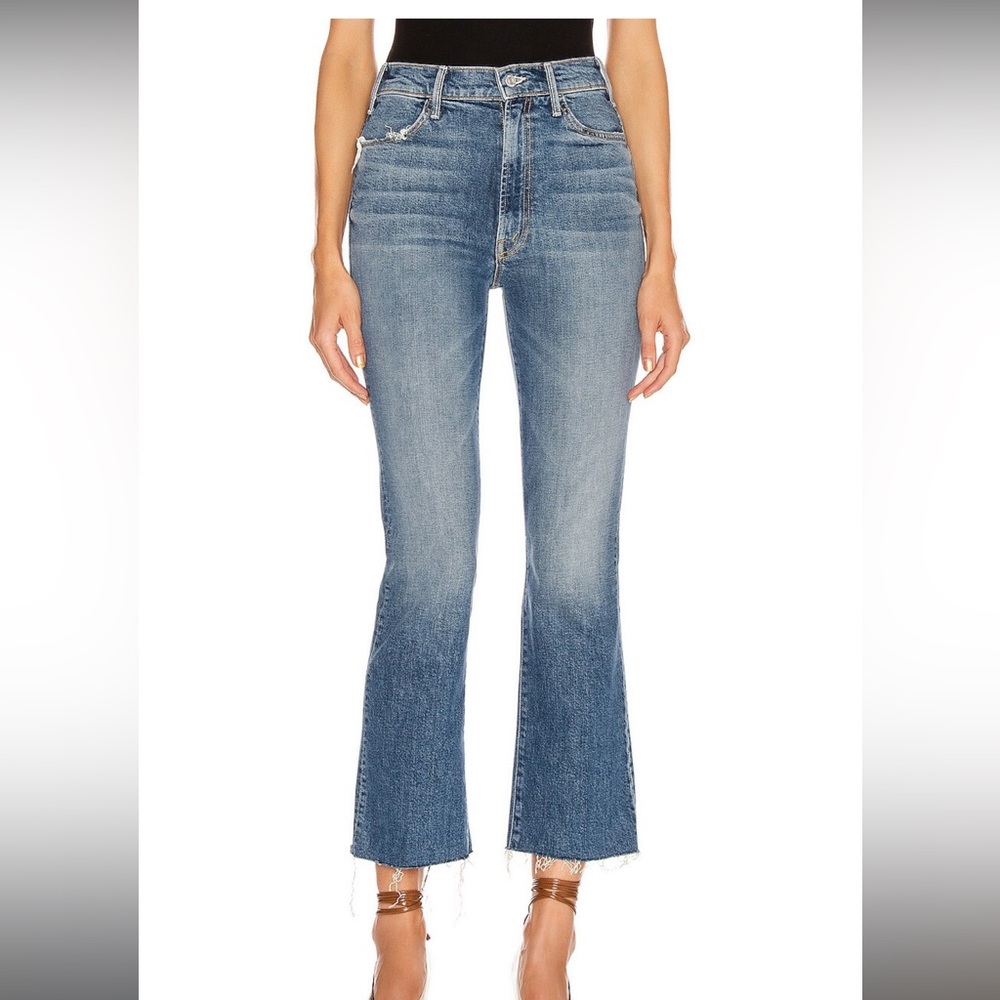 MOTHER The Hustler Ankle Fray Size 29